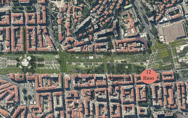 Vue aérienne du quarier Nice-Riquier, illustrant l'article sur une nouvelle opportunité en déficit foncier avec Créquy Invest